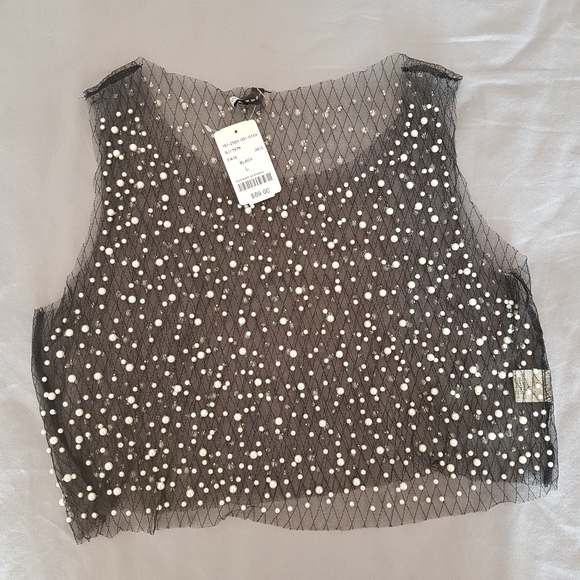 Mendocino Tops - Sheer crop top